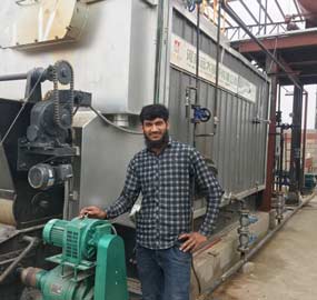 4 ton Chain Grate Boiler for Rice Mill in Bangladesh