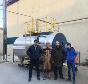 2 Ton Boiler( wns 2-1.25-yq ) LPG Gas Steam Boiler for Sewing Thread Production Line