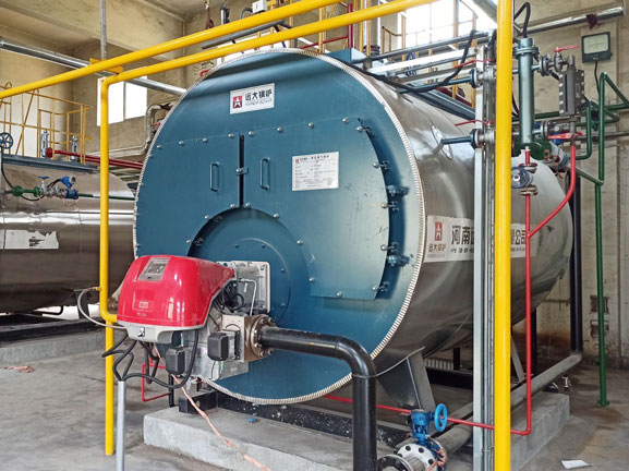6000kg boiler with gas burner