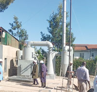 300kg Waste Incinerator in Kenya, for Medical Waste Handling
