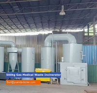 500kg Medical Waste Incinerator in Brunei