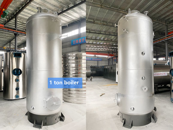 1 ton vertical biomass boiler