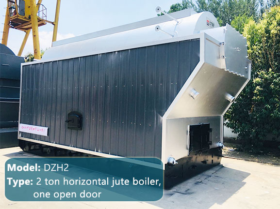 4 ton horizontal jute fired boiler