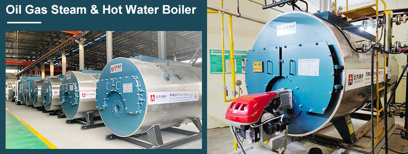 diesel oil steam boiler and hot water boiler