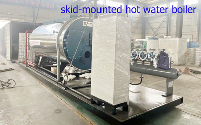 skid mounted boiler 1000kw hot water boiler