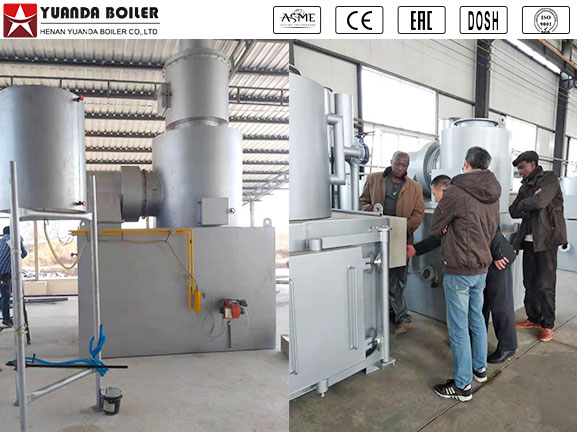 150kg ce certification medical incinerator