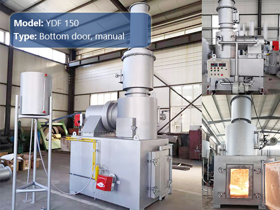 smokeless waste incinerator