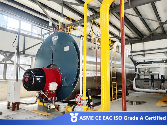 4 ton gas fired steam boiler