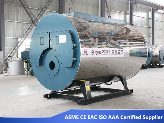 4 ton gas fired steam boiler