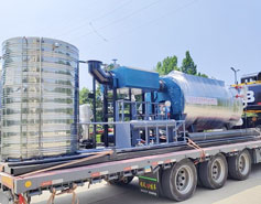 Gas-fired Mounted Steam Boiler Delivery to Uzbekistan