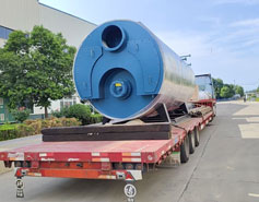 ASME Oil Gas Steam Boiler 5 Ton Shipped to Canada