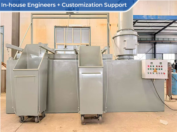 double chambered incinerator