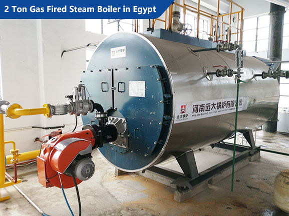 2-ton-smoke-tube-gas-fuel-steam-boiler-installed-in-egypt-food-prodcution-line