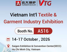 Yuanda Boiler at Vietnam Int'l Textile & Garment Industry Exhibition 2026