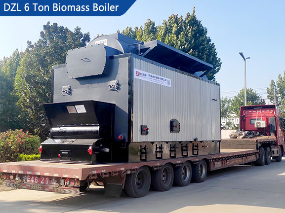 dzl-biomass-pellet-steam-boiler,-wood-pellet-steam-boiler,-automatic-chain-grate-boiler