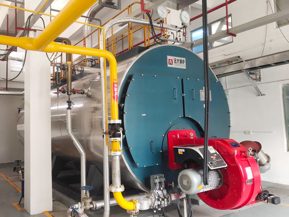 three pass fire tube steam boiler