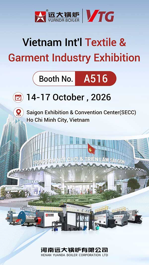 yuanda-boiler-vietnam-steam-boiler-exhibition-team