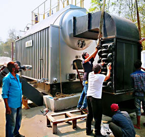 4 ton coal boiler for starch manufacturing company