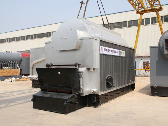 rice husk fired steam boiler