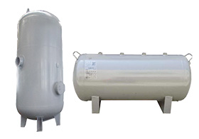 Steam storage tanks