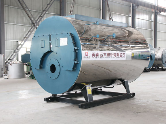 gas oil fired hot water boiler