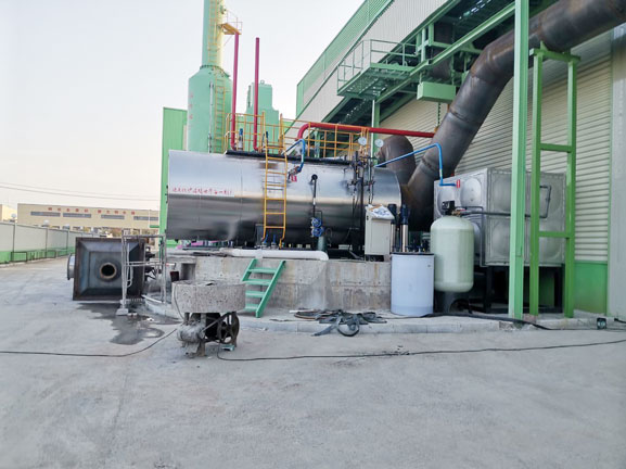 WHRB exhaust gas steam boiler