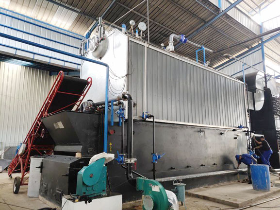 palm fiber superheated steam boiler