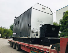 4-million kcal/hour coal-fired chain grate thermal oil boiler shipping to Thaila