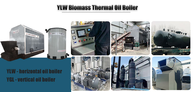 YLW YGL BIOMASS WOOD FIRED THERMAL FLUID HEATER BOILER WITH SPARE PARTS
