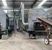 2.5m kcal wood waste fired oil boiler for plywood factory