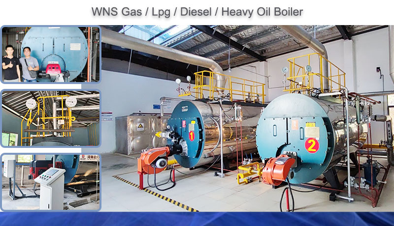 fire tube gas or diesel oil boiler