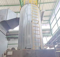 ygl 2900kw wood residue fired thermal oil heater