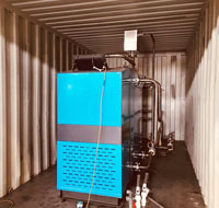 CWHS 175 kw Mobiled Wood Pellet Boiler for Heating and Bathing