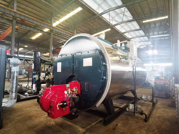 oil gas fire tube boiler