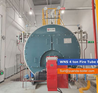4 Ton Hr Fire Tube Boiler for Paper Box Line