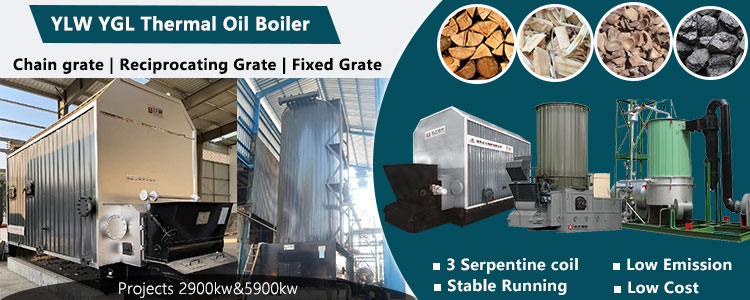 coal biomass type thermal oil boiler