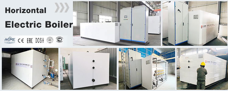 horizontal electric steam boiler, electric hot water boiler