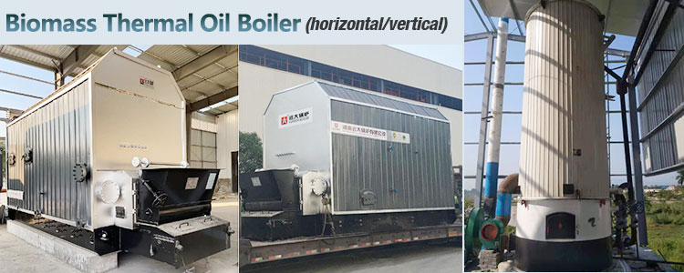 coal biomass wood thermal oil boiler