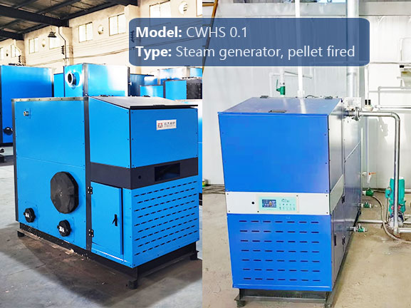 100kg biomass pellet steam generator for laundry