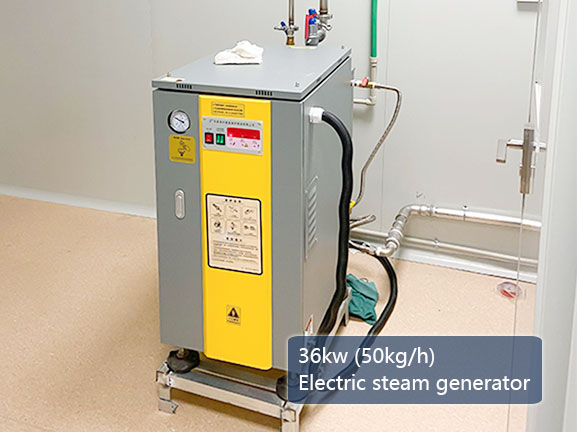 36kw 50kg electric steam generator