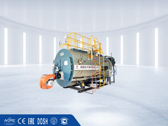 Oil gas fired boiler