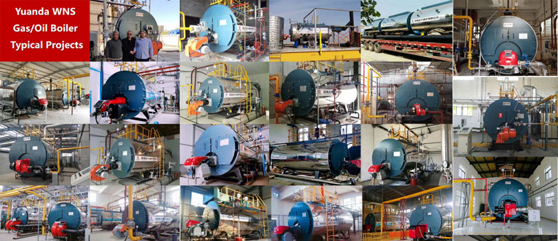 wns gas oil boiler projects