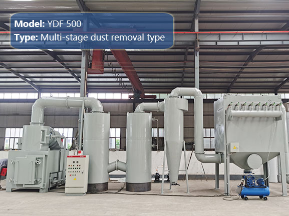  500kg incinerator multi-stage dust removal