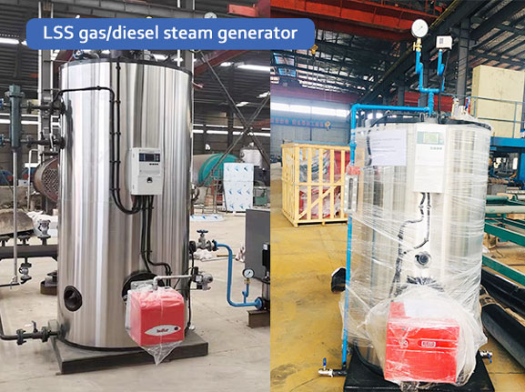 gas diesel steam generator