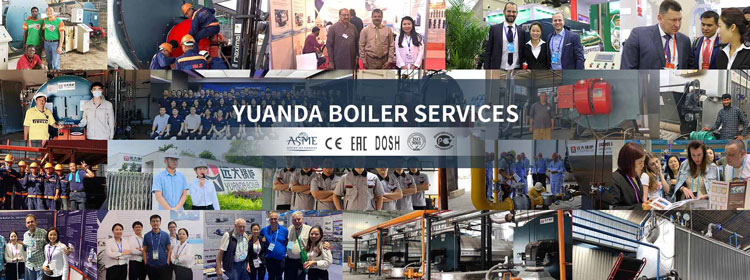 Yuanda Boiler exported to 132 countries
