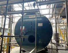 Ghana 10 Ton Oil Fired Steam Boiler Installation Site