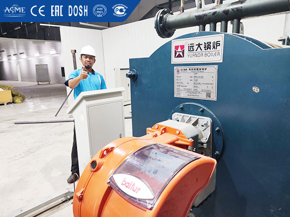 Hot Oil Heater Boiler Vertical