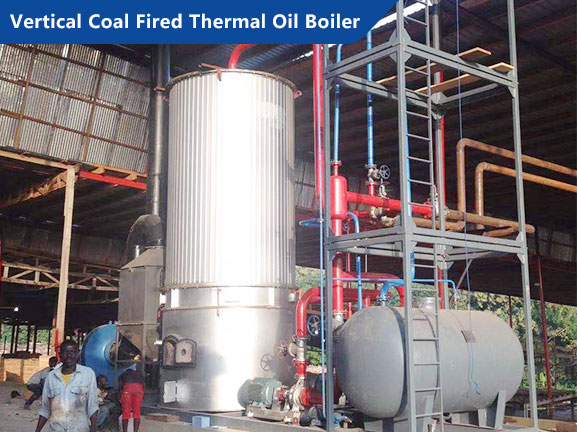 coal fired thermic fluid boiler