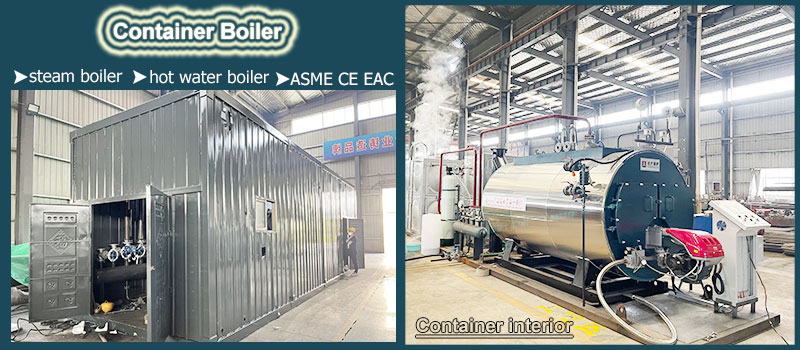containerised boiler, container steam boiler