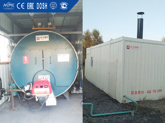portable container electric boiler